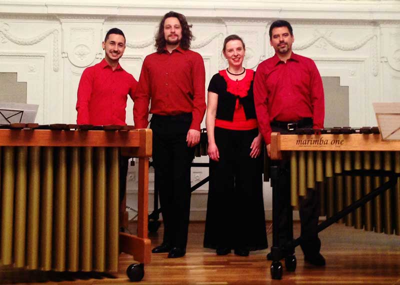 Katarzyna Mycka marimba quartet